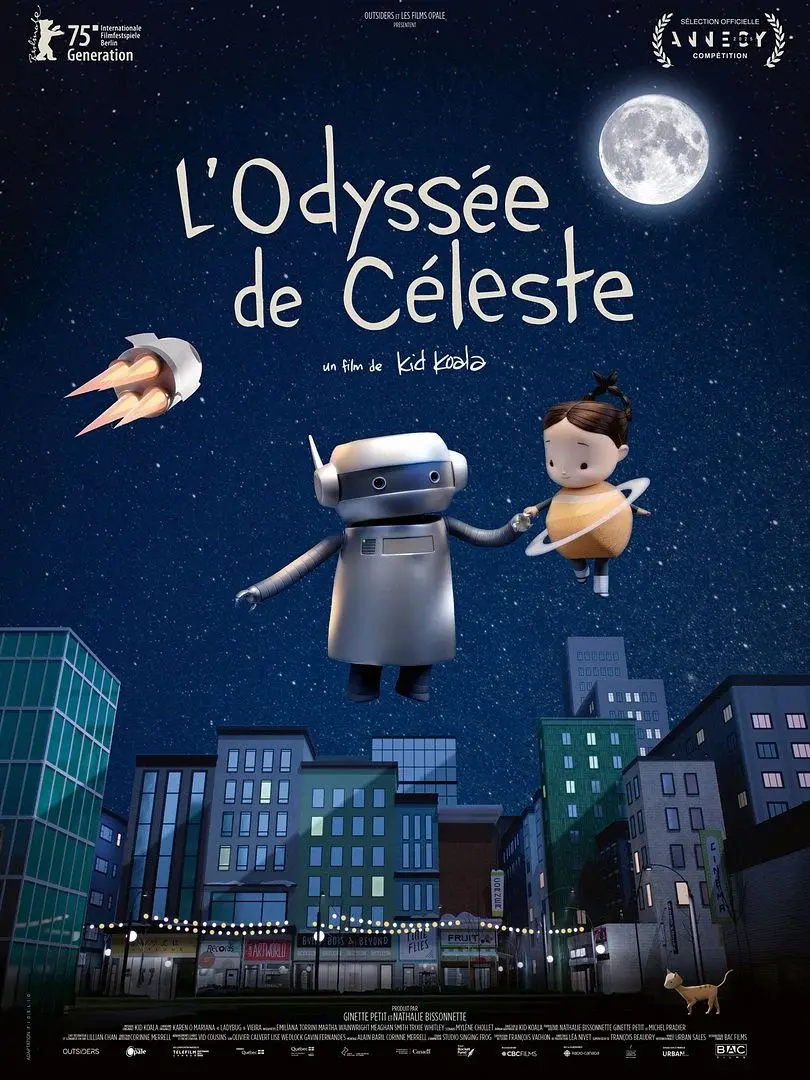 Affiche du film L'Odyssée de Céleste