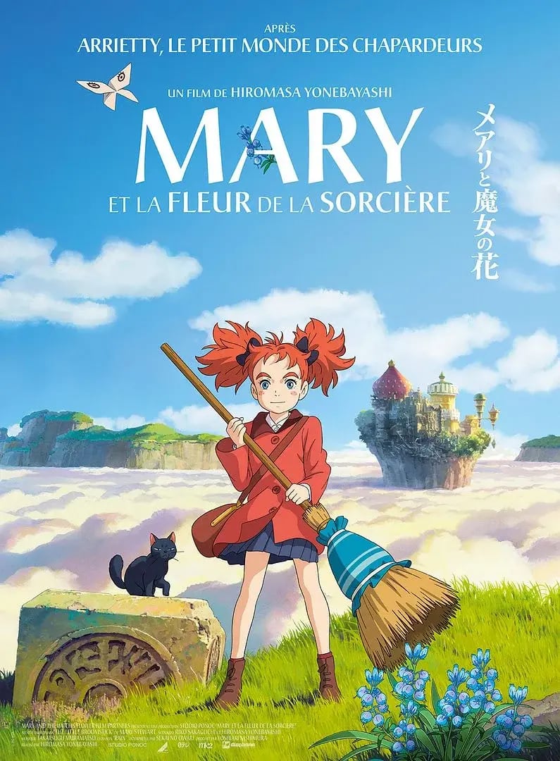 MAIRIE 6E : Mary et la fleur de la sorcière (2018 - VF - 8 ans et +) - le 28 octobre